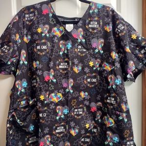 Women's scrub top